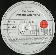 LP - Adriano Celentano - The Best Of Adriano Celentano - Club Edition