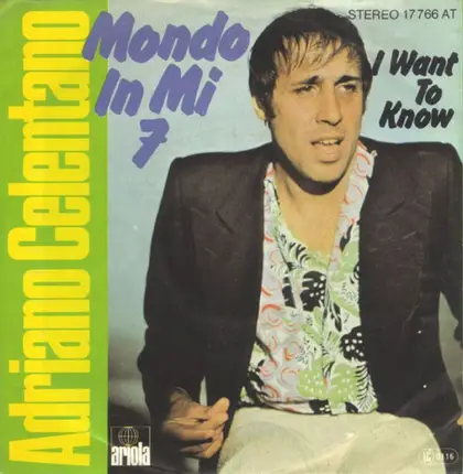 Adriano Celentano - Mondo In Mi 7
