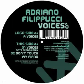 Adriano Fillippucci - Voices Ep, Matt Brown Rmx