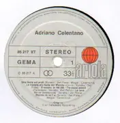Double LP - Adriano Celentano - Azzurro