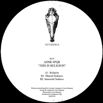 Adsr Spqr - This Is Religion