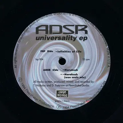 Adsr - Universality EP