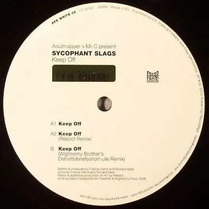 Adultnapper & Mr. C Present Sycophant Slags - Keep Off