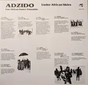 LP - Adzido Pan African Dance Ensemble - Under African Skies