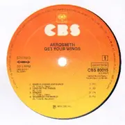 LP - Aerosmith - Get Your Wings - sunburst labels
