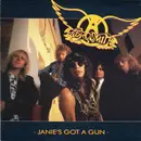7inch Vinyl Single - Aerosmith - Janie's Got A Gun