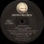 12inch Vinyl Single - Aerosmith - Rag Doll
