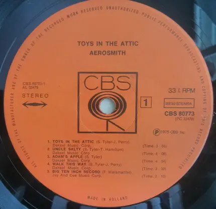 Aerosmith - Toys in the Attic