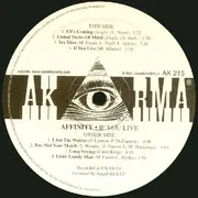 LP - Affinity - If You Live