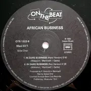 12inch Vinyl Single - African Business - In Zaire Business