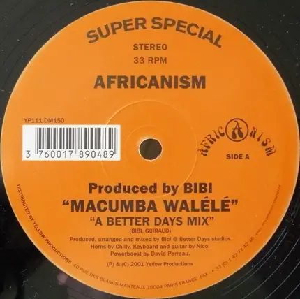 Africanism - Macumba Walélé