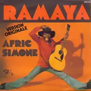 7inch Vinyl Single - Afric Simone - Ramaya - Moulded Labels