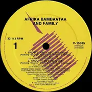 12'' - Afrika Bambaataa And Family, Afrika Bambaataa & Family - Shout It Out