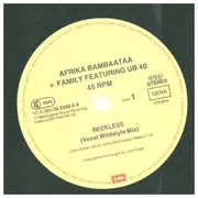 12inch Vinyl Single - Afrika Bambaataa & Family - Reckless