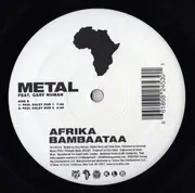 12inch Vinyl Single - Afrika Bambaataa Featuring Gary Numan - Metal