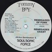 12inch Vinyl Single - Afrika Bambaataa & Soulsonic Force - Renegades Of Funk!