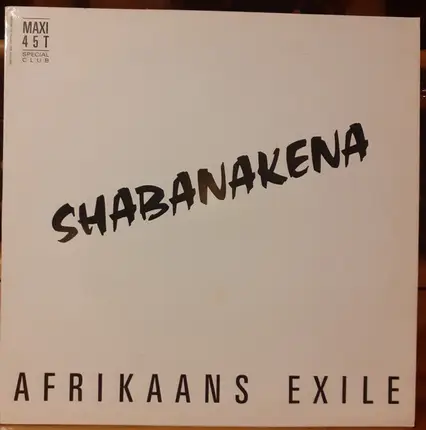 Afrikaans Exile / Nicolas De Angelis - Shabanakena / Villa California