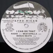 12inch Vinyl Single - Afro-Rican - I Can Do That / Let It Go