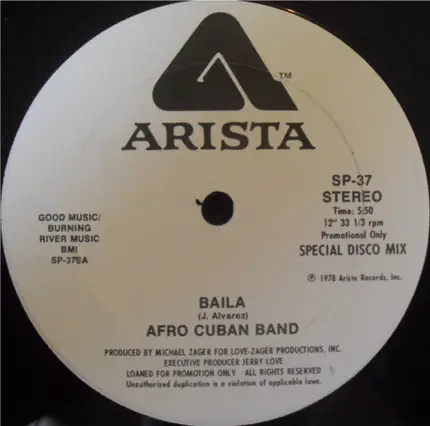 Afro Cuban Band - Baila