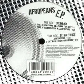Afropeans - Afropeans E.P.