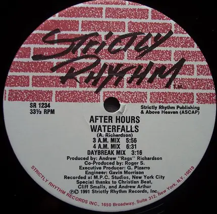 After Hours - Waterfalls / Feel It