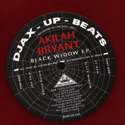 Akilah Bryant - Black Widow E.P.