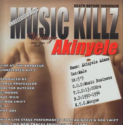 Akinyele - Live at the Barbecue - Unreleased Hit's