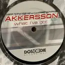 12inch Vinyl Single - Akkersson - What I've Got