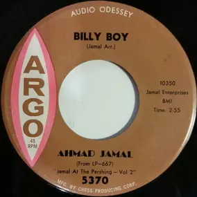 Ahmad Jamal - Billy Boy / Poor Butterfly