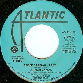 Ahmad Jamal - Rossiter Road (Part I)