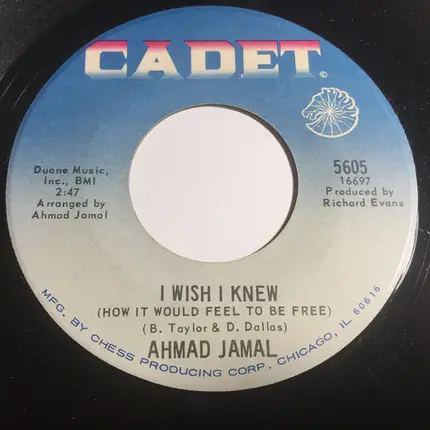 Ahmad Jamal - Wild Is The Wind / I Wish I Knew