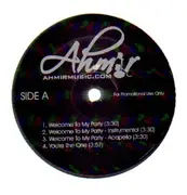 12'' - Ahmir - Welcome To My Party - Promo - Red Vinyl