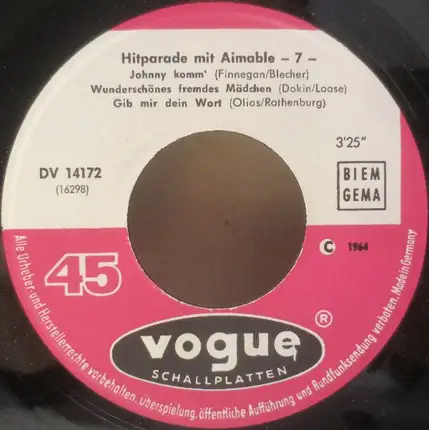 Aimable - Hitparade Mit Aimable -7-
