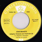 7inch Vinyl Single - Aimé Duval - Religiöse Chansons Aus Frankreich II