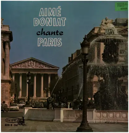 Aimé Doniat - Chante Paris