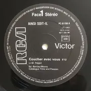 12inch Vinyl Single - Ainsi Soit-Il - Coucher Avec Vous