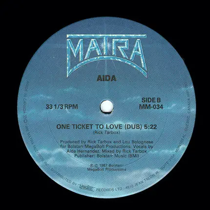 Aida - One Ticket To Love