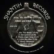 LP - Aileen & Elkin Thomas - Arise, We Must Be Growing
