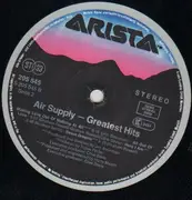 LP - Air Supply - Greatest Hits