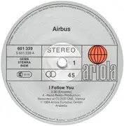 12inch Vinyl Single - Airbus - I Follow You
