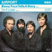 7inch Vinyl Single - Airport - Every Face Tells A Story / I'm A Loser