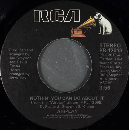 Airplay - Nothin' You Can Do About It