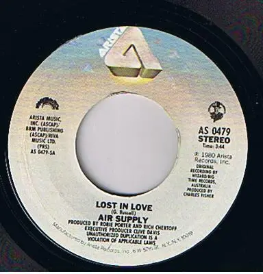 Air Supply - Lost in Love