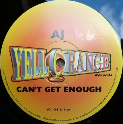 AJ - Can't Get Enough