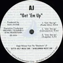 12inch Vinyl Single - AJ - Get 'Em Up