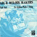 7inch Vinyl Single - Aja Braid & Melody Makers - Fald Ned / En Gylden Plads I Solen