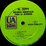 LP - Al Zeppy - Melodias Inmortales Para La Juventud - Mono