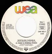 7inch Vinyl Single - Al Bano & Romina Power - Nostalgia Canaglia
