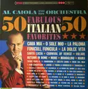 LP - Al Caiola And His Orchestra - 50 Fabulous Italian Favorites