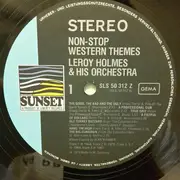 LP - Al Caiola And LeRoy Holmes Orchestra - Non-Stop Western Themes